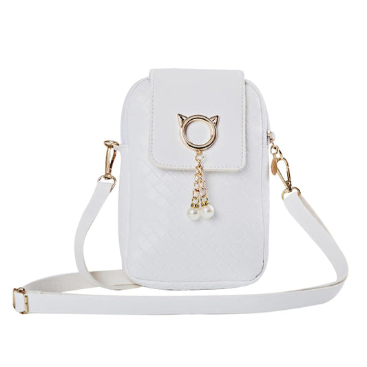 Mobile Phone Bag White Ladies Bags Ladies Shoulder Bag Small Bag One Piece