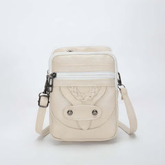 Xshe Women's Pu Leather Material With Western Style Pattern, Sling Bag