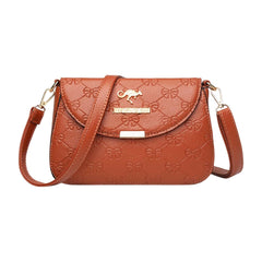 Xshe Women's Pu Leather Material With Cross-Border Pattern, Sling Bag
