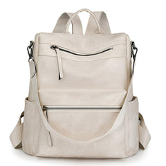 Xshe Women's Fashionable Backpack, Dual-purpose Anti-theft Bag