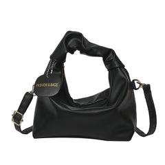 Women's Portable Pleated Bag Trend Fashion Girl Shoulder Bag Simple Mobile Phone Coin Purse Messenger Bag