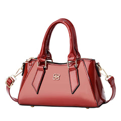 Xshe Women's Handbag,Pillow Design, Shoulder Messenger Bag with Gold Hardware