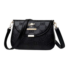 Xshe Women's Pu Leather Material With Cross-Border Pattern, Sling Bag