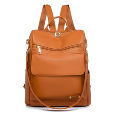 Xshe Women Breathable Soft Backpack – Stylish Daily Companion with Neat Stitching & Functional Pockets