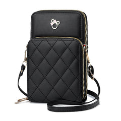 Lingge Mobile Phone Bag Fashionable Blue Versatile Mobile Phone Bag Ladies Shoulder Bag