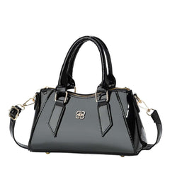 Xshe Women's Handbag,Pillow Design, Shoulder Messenger Bag with Gold Hardware