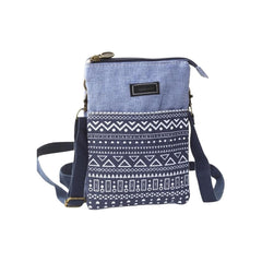 Xshe Women's Cotton Material With Print Design, Sling Bag