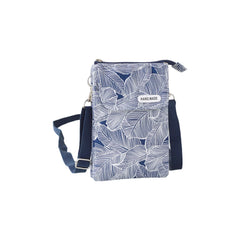 Xshe Women's Canvas Material With Five-Layer Zipper , Sling Bag