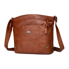 Xshe Women's Pu Leather Material With Trending Retro Style, Sling Bag