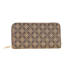 Xshe Women's Round Pattern, Zip-Around Wallet with, card slots and Coin Holder