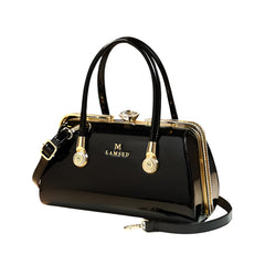 Xshe Women's Elegant Handbag, Shoulder & Crossbody Bag with Rhinestone Lock