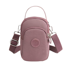 Xshe Women's Nylon Material With Simple Pattern, Mini Sling Bag