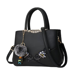 Xshe Women Stylish Handbag – Medium Soft Tote with Zipper Closure & Multi-Pocket Interior