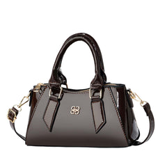 Xshe Women's Handbag,Pillow Design, Shoulder Messenger Bag with Gold Hardware