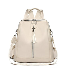 Xshe Women's Cross-Border Retro Tassel Fashion Backpack