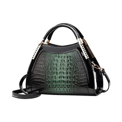 Xshe Women's Shell Handbag Elegant Purse with Contrast Detail & Shoulder Strap