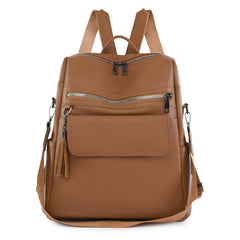 Xshe Women Breathable Soft Backpack – Everyday Style with Practical Inner Pockets