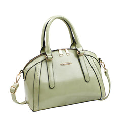 Xshe Women’s Tote Bag | Stylish Horizontal Handbag with Zipper Closure & Rivet Design | Daily Use Shoulder Bag