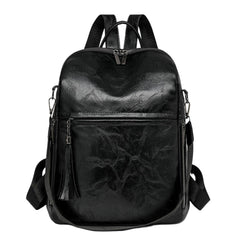 Xshe Women's Backpack, Cross Border Anti-Theft Simple Travel Bag