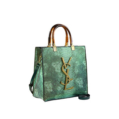 Xshe Women's Handbag | Stylish Vertical Square Tote with Zipper | Elegant Daily Bag for Office & Casual Use