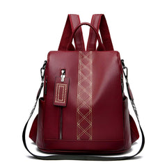 Xshe Women Cross-Border Backpack with Multiple Pockets for Leisure Travel