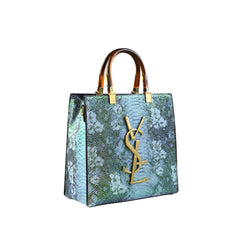 Xshe Women's Handbag | Stylish Vertical Square Tote with Zipper | Elegant Daily Bag for Office & Casual Use