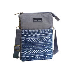 Xshe Women's Cotton Material With Print Design, Sling Bag