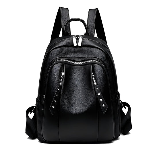 Xshe Women Stylish Backpack – Dual Zipper Design, Lightweight and Durable for Daily Travel