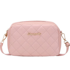 ladies Bag Christmas White Shoulder Bag Rhombus Crossbody Bag Fashionable Bag For Women