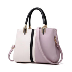 Women'S Crossbody Bag, Top Zip Closure And Adjustable Shoulder Strap Pu Leather Handbag