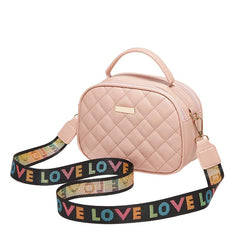 Ladies Bags Versatile Shoulder Bag Crossbody White Bag Girls Handbag Embroidered Bag