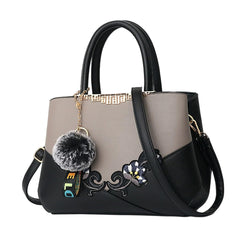 Xshe Women Stylish Handbag – Medium Soft Tote with Zipper Closure & Multi-Pocket Interior