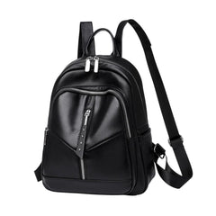 Xshe Women's Backpack – Cross-Border, Retro Travel Design with Waterproof Multi-Pocket Layout