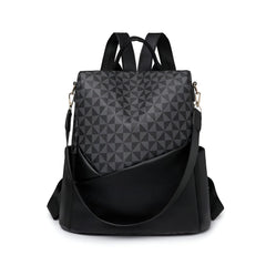 Xshe Women's Backpack Printing Fashionable all-Match Ladies Bag