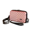 V-shaped rose gold pink