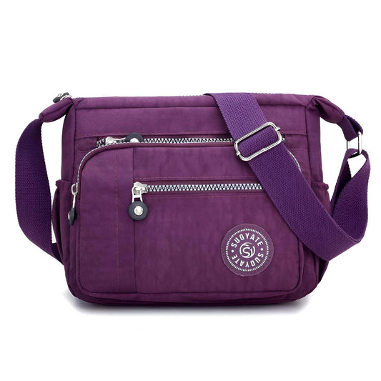 Xshe Women's Nylon Material With Simple Design, Sling Bag