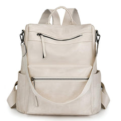 Xshe Women's Fashionable Backpack, Dual-purpose Anti-theft Bag