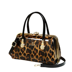 Xshe Women's Elegant Handbag, Shoulder & Crossbody Bag with Rhinestone Lock