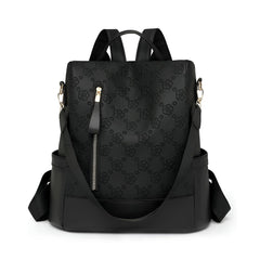 Xshe Women's Backpack – Flower Pattern Fashionable Bag