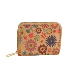Xshe Women's, Zip-Around  Bohemian Style Wallet , Card and Coin Holder
