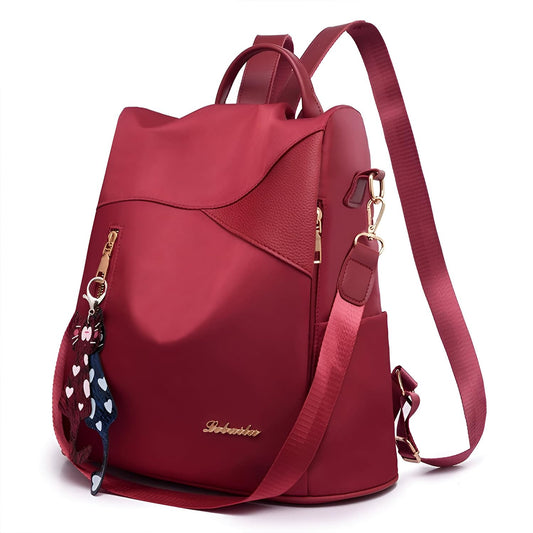 Xshe Women's Anti-Theft Backpack | Lightweight & Waterproof Travel and Casual Shoulder Bag