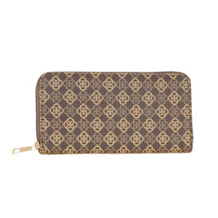 Xshe Women's Round Pattern, Zip-Around  Wallet with, card slots and Coin Holder