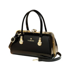Xshe Women's Elegant Handbag, Shoulder & Crossbody Bag with Rhinestone Lock