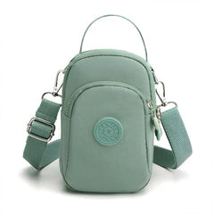 Xshe Women's Nylon Material With Simple Pattern, Mini Sling Bag