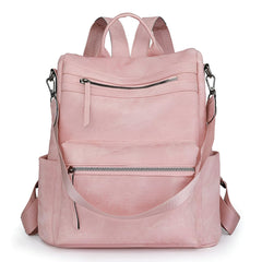 Xshe Women's Fashionable Backpack, Dual-purpose Anti-theft Bag