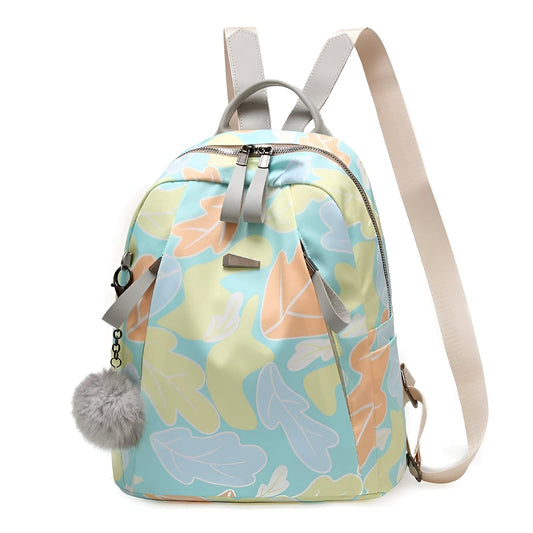 Xshe Women's Fashionable Backpack with Soft Structure, Zipper Closure, and Multiple Pockets for Daily Use