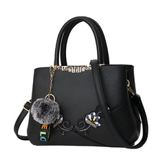 Xshe Women Stylish Handbag – Medium Soft Tote with Zipper Closure & Multi-Pocket Interior