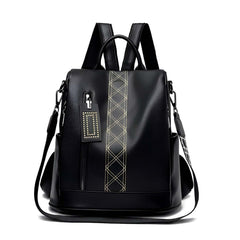 Xshe Women Cross-Border Backpack with Multiple Pockets for Leisure Travel