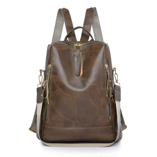 Xshe Women Soft Plaid Backpack – Lightweight Travel Bag with Digging Outer Bag Design
