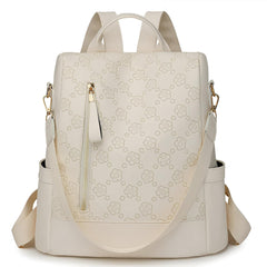 Xshe Women's Backpack – Flower Pattern Fashionable Bag